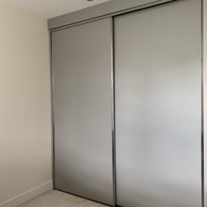 Vinyl sliding 2024 wardrobe doors